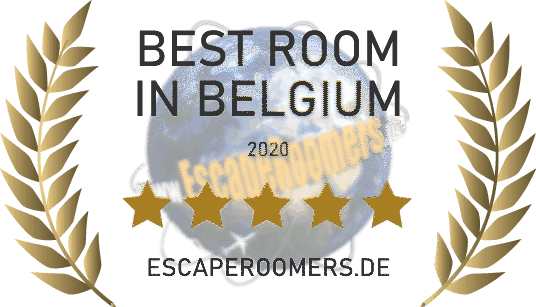 Best room in Belgium - Escaperoomers.de 2020