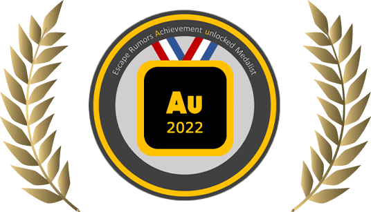 Achievement Unlocked award - Escape Rumors - 2022